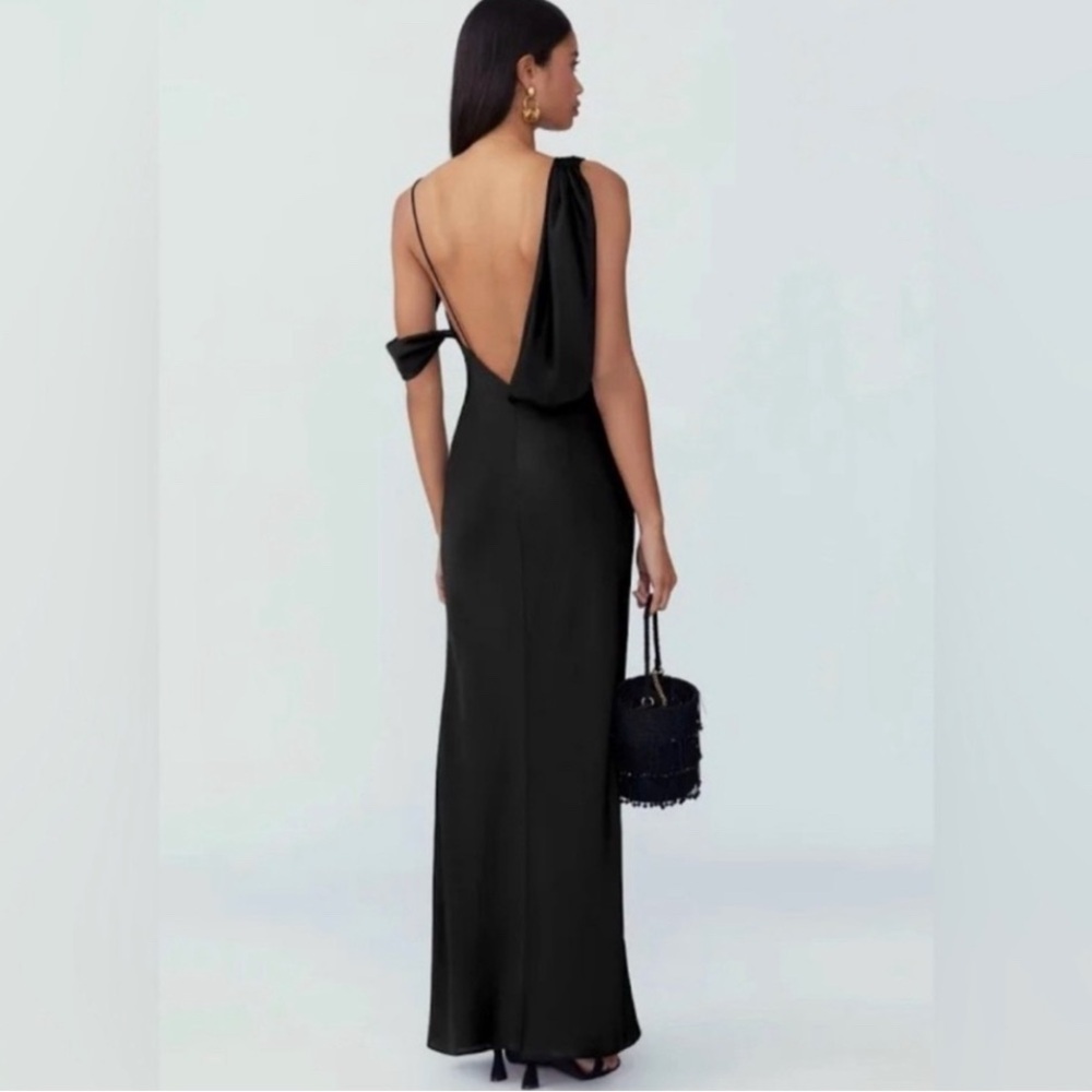 FAME and PARTNERS Francois Drape Gown - Picture 3 of 9
